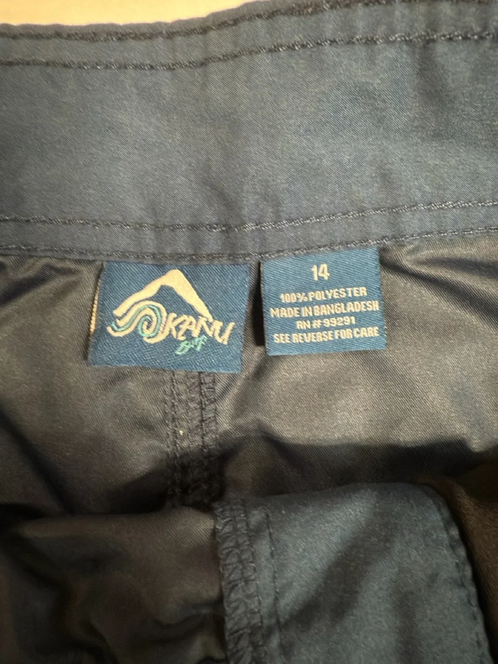 Kanu Surf Womens Size 14 Cargo Board Shorts Swim Bottoms Lot of 2